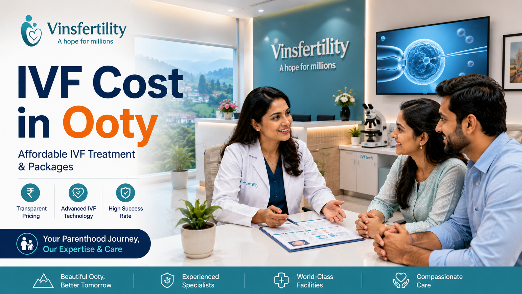 IVF Cost in Ooty | Best IVF Centre in Ooty | IVF Treatment Cost